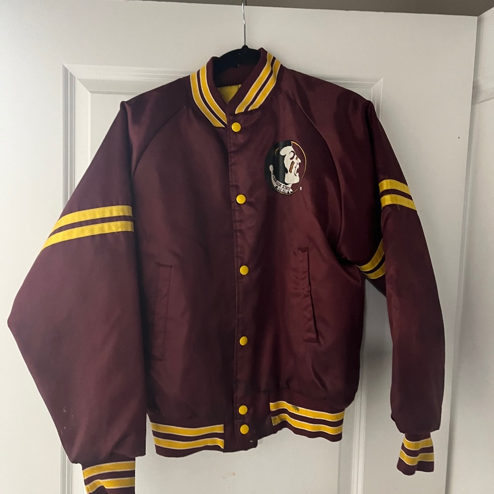 FSU vintage game day jacket